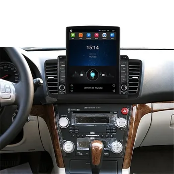 Android Вертикальный Tesla Для Subaru Legacy Outback 2003 2004 2005 2006 2007 2008 2009 DSP Carplay Автомобильный Мультимедийный Плеер GPS Navi
