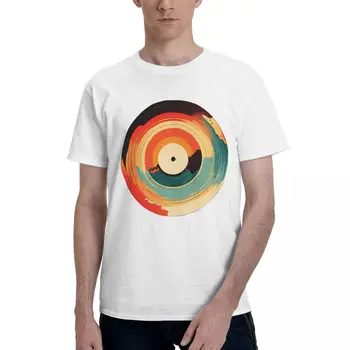 Взрослая футболка Виниловая Пластинка Sunset 28 С круглым вырезом, высококачественные Футболки Для отдыха, Высокое Качество, Забавный Размер Eur