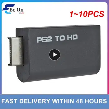 1-10 шт. Для PS2 в HDMI-совместимый Конвертер Адаптер 480i/480p/576i Аудио Видео С Аудиокабелем 3,5 мм Поддерживает ПК Для всех PS2