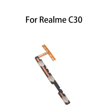 Кнопка включения-выключения и кнопка регулировки громкости Гибкий кабель для Realme C30