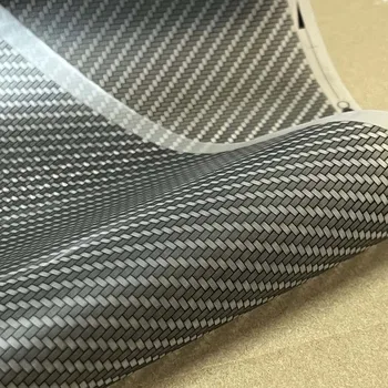 Пленка для водоотталкивающей печати Шириной 0,5 м, Прозрачная Гидрографическая пленка с рисунком из углеродного волокна, пленка для гидропечати L20M