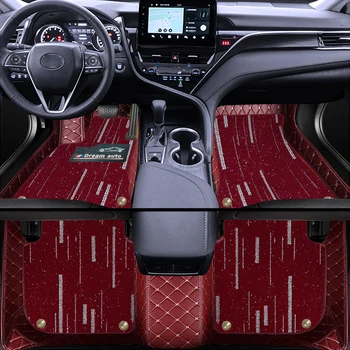 Полный комплект автомобильных ковриков для AUDI RS4 2007-2016 Водонепроницаемый автомобильный ковровый чехол