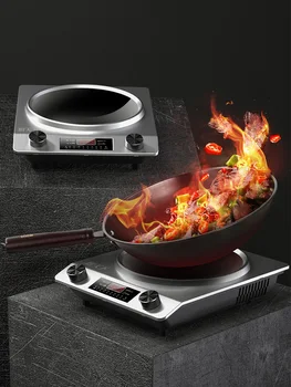 Кухонный мир Бытовой 3500 Вт Вогнутая Индукционная плита высокой мощности Hotpot