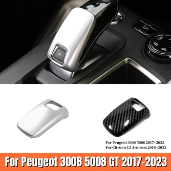 Для Peugeot 3008 5008 GT Citroen C5 Aircross 2017 2018 2019 2020 2021 2022 2023 Ручка Переключения Передач Автомобиля Крышка Головки Передач Аксессуары