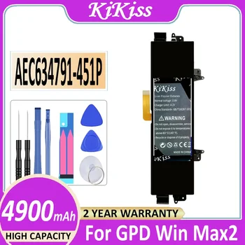 Батарея KiKiss AEC634791-451P AEC634791451P 4900 мАч Для GPD Win Max2 Max 2 Ноутбука Bateria