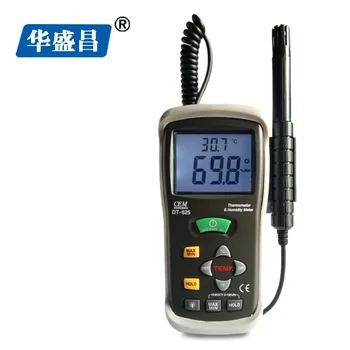 CEM huashengchang factory outlet профессиональный промышленный ручной высокоточный тестер температуры и влажности DT-625