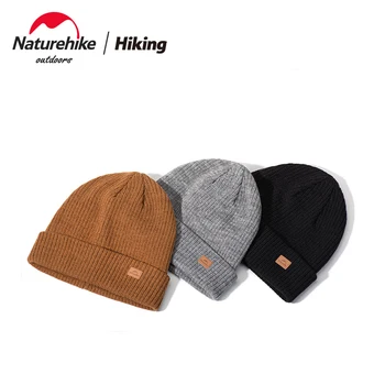 Складная вязаная шерстяная шапка Naturehike, зимняя теплая шапка, утепленные спортивные шапки для кемпинга на открытом воздухе, пеших прогулок NH21FS553