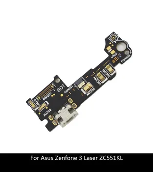 Гибкий кабель для зарядки для Asus Zenfone 3 Laser ZC551KL, разъем для док-станции, порт зарядного устройства Micro USB, разъем для док-станции