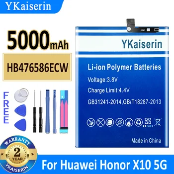 5000 мАч YKaiserin Аккумулятор HB476586ECW для Huawei Honor X10 5G Новый Bateria + Трек-код