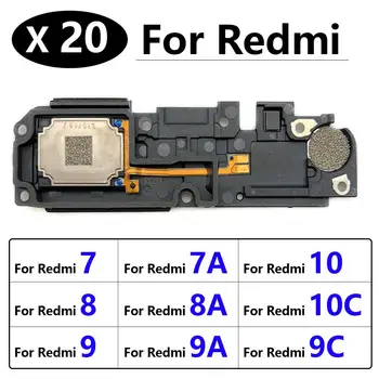20 шт./лот, Оригинальный Громкоговоритель Для Xiaomi Redmi 7 7A 8 8A 9 9A 9C 9T 10 10C Громкоговоритель Зуммер Звонка Запасные Части