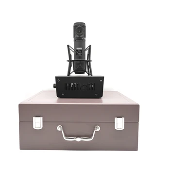 Профессиональный конденсаторный микрофон для караоке Calais с проводным 7-контактным портом для студийной записи, совместимый со звуковыми картами