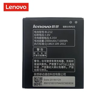 Для Lenovo S8 2000 мАч BL212 Литий-ионный аккумулятор Замена A708T A628T A620T 98 T A780E A688T 98 T +