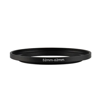 Алюминиевое Черное Повышающее Фильтрующее Кольцо 52 мм-62 мм 52-62 мм Адаптер Фильтра 52-62 для объектива Canon Nikon Sony DSLR Camera Lens