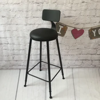Кухонный барный стул для макияжа, роскошный современный металлический стол в скандинавском стиле, высокие стулья для отдыха, дизайнерская мебель для бара