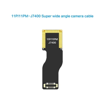 Гибкий кабель камеры заднего вида I2C для iPhone 11P/11PM-J7400, сверхширокоугольный комплект запасных частей для ремонта-J7400