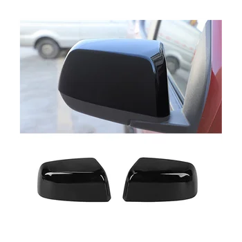 Накладка на зеркало заднего вида, Накладка на рамку бокового зеркала, наклейка для Chevrolet Colorado GMC Canyon 2014-2022, ABS Черный