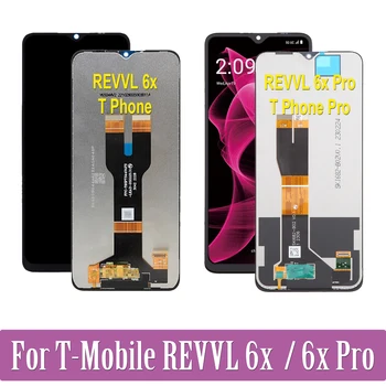 Для T-Mobile REVVL 6x REVVL6x Pro ЖК-дисплей Замена Сенсорного Экрана Дигитайзер В Сборе Для T-Mobile T Phone Pro LCD