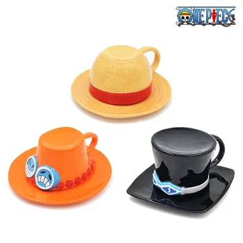 Новая аниме-кружка для косплея One Piece, креативная кофейная чашка в форме шляпы 