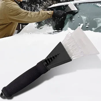 Автомобильный скребок для льда, лобовое стекло, ледокол, щетки для быстрой очистки стекла, средство для удаления снега, автоматическое окно, Зимняя теплая машина, щетка для снега, лопата