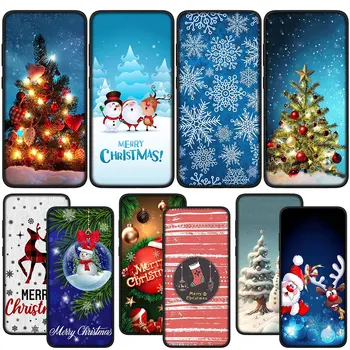Олень Веселая Рождественская Елка, Украшение в виде Снеговика, Чехол для Samsung Galaxy Note 20 Ultra 10 9 8 S9 S10 Lite A9 A6 A7 A8 Plus + Чехол
