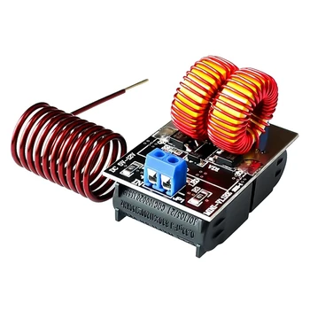 Мини-нагревательная машина ZVS мощностью 120 Вт с высокочастотным индукционным нагревом Модуль платы Драйвер Нагреватель