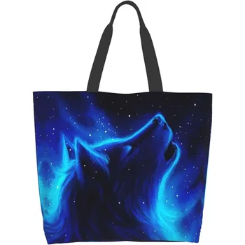 Сумка-тоут Frozen Protowolf, большая женская повседневная сумка через плечо, Многоразовая Универсальная сумка для покупок на открытом воздухе