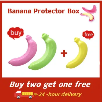 2023 Пластиковый контейнер для защиты бананов, Коробка, Держатель, Коробка для еды, Ланча, Фруктов, Коробка для хранения на открытом воздухе, Домашний Милый Чехол для бананов