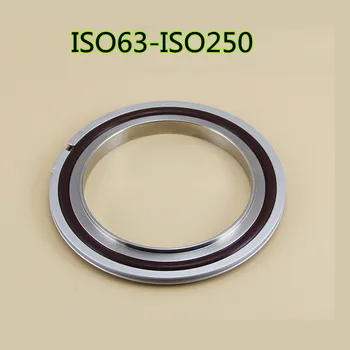 ISO63 ISO80 ISO100 ISO160 ISO200 ISO250 фитинги для вакуумных труб из нержавеющей стали центральный кронштейн с уплотнительным кольцом из фторкаучука
