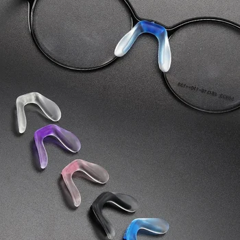 Новые портативные Цветные U-образные очки, Накладка для носа, Противоскользящая вставка, Накладка для носа, Очки для чтения, Аксессуары для очков, Накладка для носа для очков