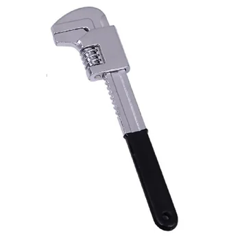 9-Дюймовый регулируемый ручной ключ Многофункциональный прямоугольный гаечный ключ для сантехники F-образный ключ с большим отверстием Инструменты для ремонта