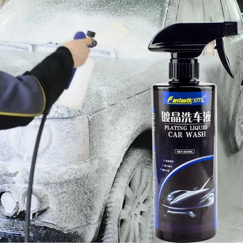 Шампунь для мытья автомобиля, пена и шампунь с покрытием Crystal Wax, концентрированная снежная пена В пенопластовой насадке Или пистолете для пены