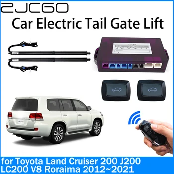 ZJCGO Power Trunk Электрическая Всасывающая Задняя Дверь Интеллектуальная Стойка Подъема Задней Двери для Toyota Land Cruiser 200 J200 LC200 V8 Roraima