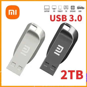 Xiaomi 2TB USB 3.0 Pendrive Memory Stick 128 ГБ Флэш-накопитель Металлический Флэш-Диск Высокоскоростной Передачи Флэш-Накопитель Jump Drive USB Stick