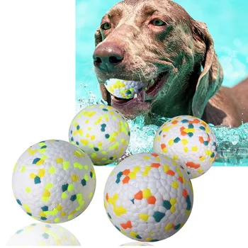Мячи для собак, игрушки для агрессивных жевунов, прочные надувные интерактивные мячи для собак, твердый резиновый мяч из ТПУ для щенков, мяч для тренировок