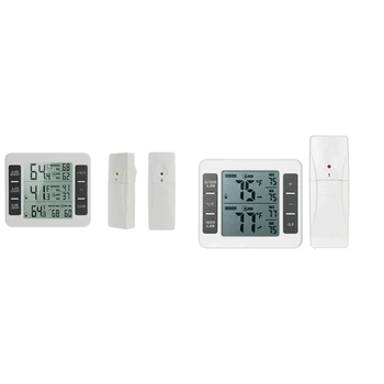 ЖК-цифровой термометр-гигрометр, измеритель влажности в помещении и на улице, датчик температуры и влажности Прочный
