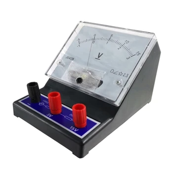 Игольчатый панельный вольтметр -1-0- 3 В/-5-0- 15 В для обучения физике на челноке