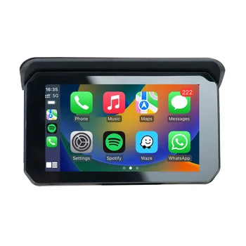 5-дюймовый автомобильный радиоприемник с сенсорным экраном BT стерео Android Auto Car Radio Carplay Car Play DVD аудиосистема MP5 плеер