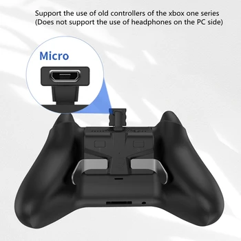 Сменные удлинительные клавиши Крепление кнопки возврата контроллера с разъемом 3,5 мм для наушников для контроллера Xbox One старого образца