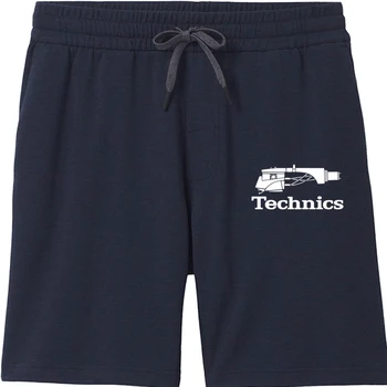 Technics Logo Dj 1200 Проигрыватель музыки - Мужские черные шорты на заказ, Модные мужские шорты