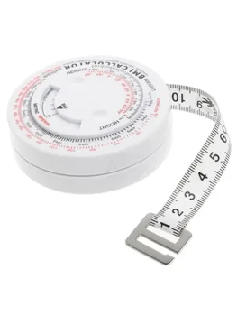 Телескопическая лента для измерения индекса массы тела 150 см, калькулятор измерения, лента для похудения, инструмент для измерения, лента