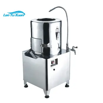 Автоматическая коммерческая машина для очистки картофеля от шелухи мощностью 30 кг 1500 Вт, Электрическая машина для мойки и очистки сладкого картофеля Taro