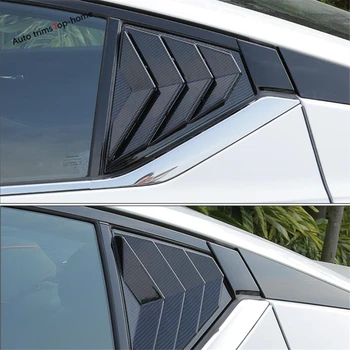 Вентиляционные жалюзи заднего заднего стекла Защита совка Треугольная отделка крышки Экстерьера Подходит для Nissan Altima Teana 2019 2020 Аксессуары
