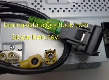 100% НОВЫЙ разъем и кабель VW OEM USB + Switch для VW Passat B6 B7 RCD310 RCD510
