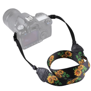 PULUZ Ретро Этнический Стиль Многоцветная Серия Бабочек Плечевой Шейный Ремень Ремешок для Камеры SLR / DSLR Камер