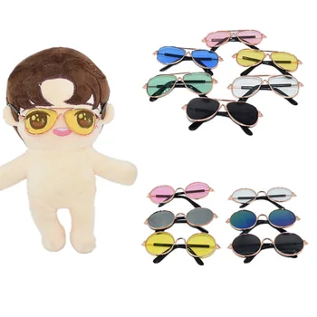 аксессуары для кукол 20 см 15 см Kpop EXO Skz Kawaii Солнцезащитные очки Многоцветный модный стиль для бесплатной доставки Товаров Детские игрушки
