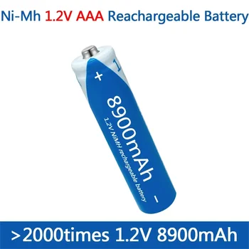 Аккумулятор AAA 1,2 В, аккумуляторная батарея NIMH AAA большой емкости 9900 мАч, аккумуляторная батарея для игрушек, мышь с дистанционным управлением.