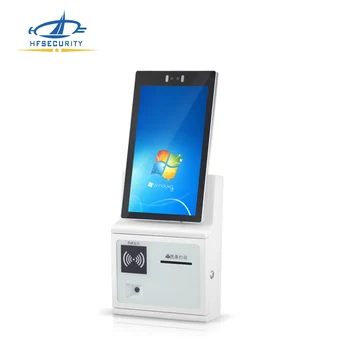HFSecurity SP18 15,6-дюймовый POS-терминал с сенсорным экраном, платежный автомат, киоск для самостоятельного заказа для кафе, супермаркета, аэропорта