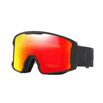 Лыжные очки на открытом воздухе, Мужские Очки для сноуборда, женские Зимние Солнцезащитные очки для снега, Лыжные очки с магнитным притяжением UV400, противотуманные Лыжные очки