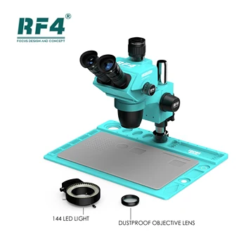 Микроскоп RF6565PROD2 с большим основанием из алюминиевого сплава, девятискоростной фиксатор с переменным увеличением, большое поле зрения