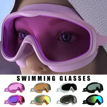 Плавательные очки Водонепроницаемые Плавательные очки С футляром Профессиональные очки для бассейна Унисекс с четким зрением Без протечек Взрослые